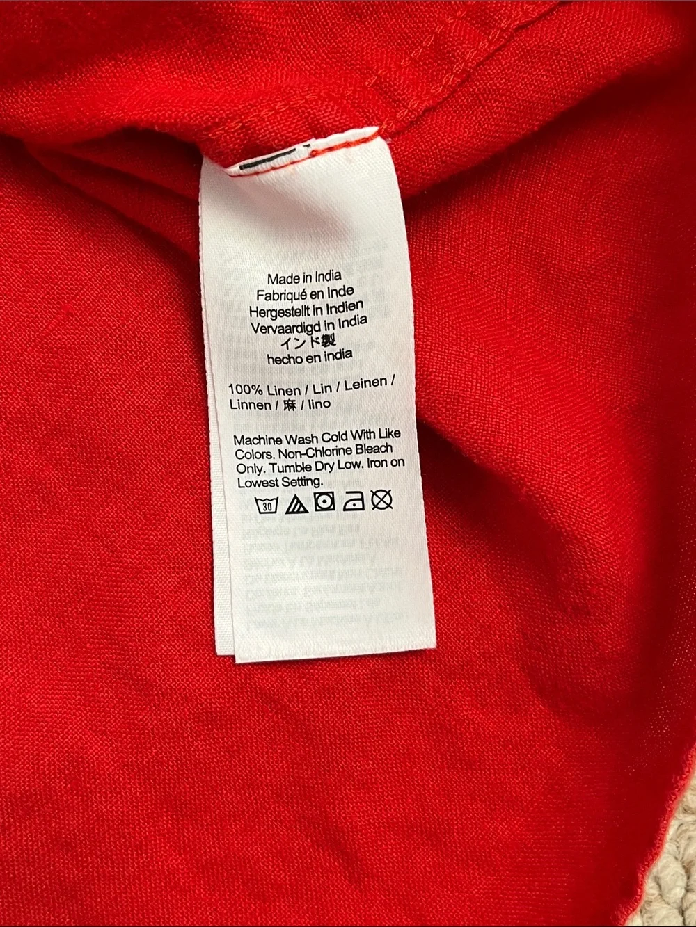 J. Crew Linen Popover Top